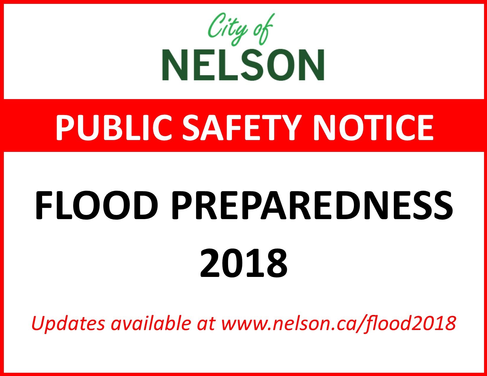Public Safety Notice Flood