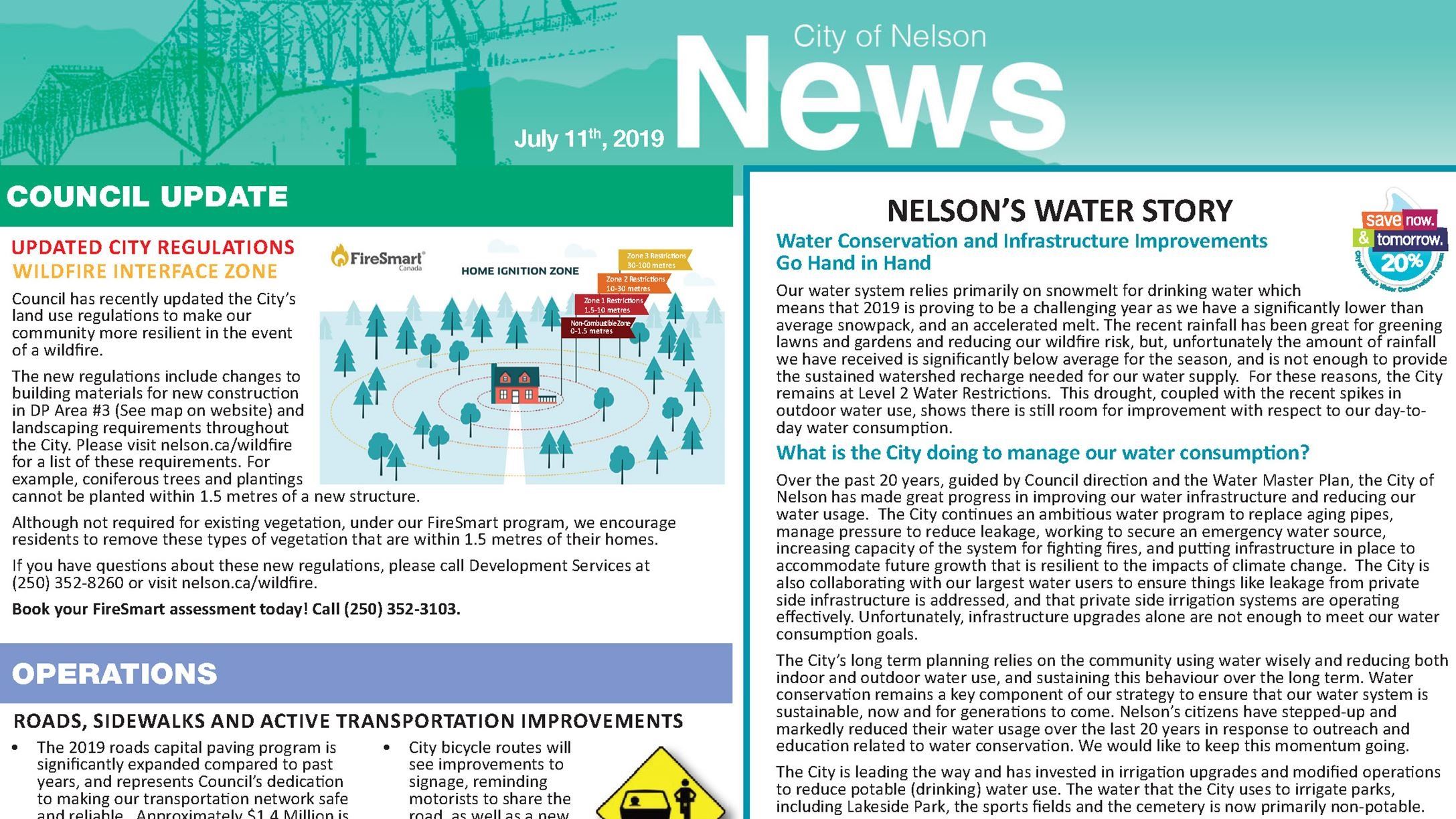 July 11 2019 Newsletter