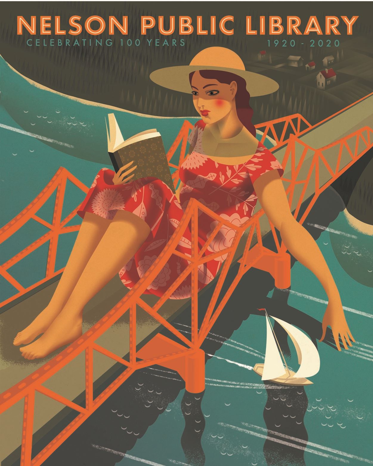 Nelson Library 100 Illustrationillustrations please credit Douglas Jones