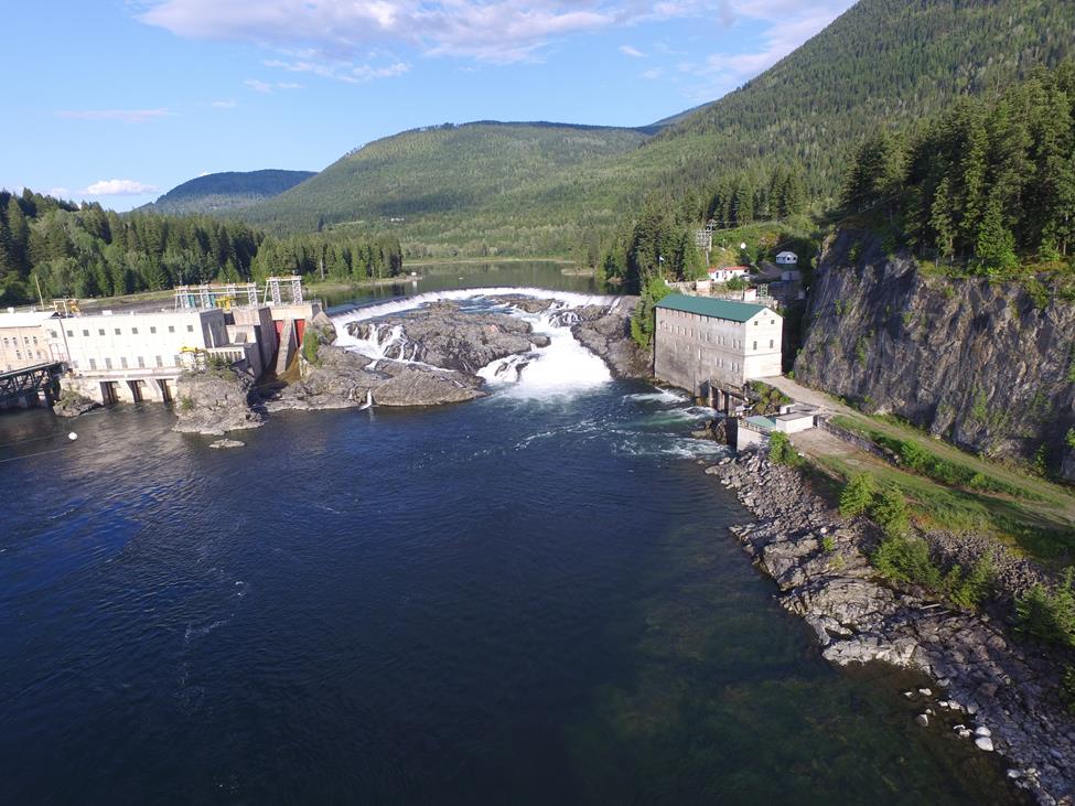 Power Plant at Cottonwood Falls