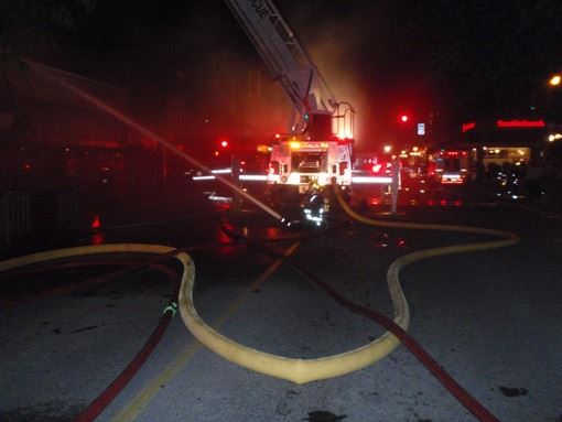 Ground monitor in action Baker Street