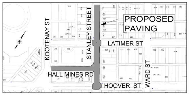 proposed paving