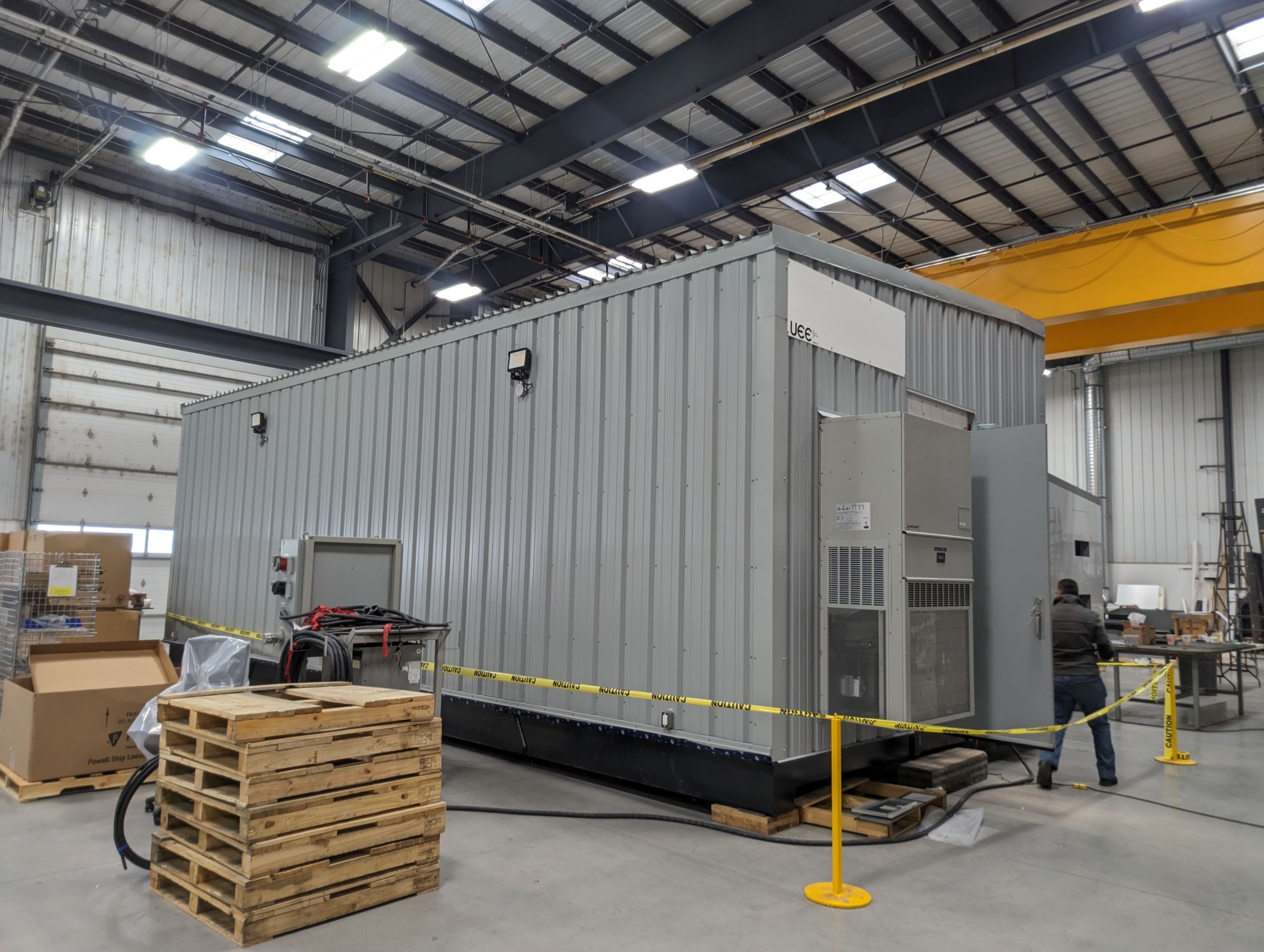 Nelson Hydro E-House for Mill Street Substation
