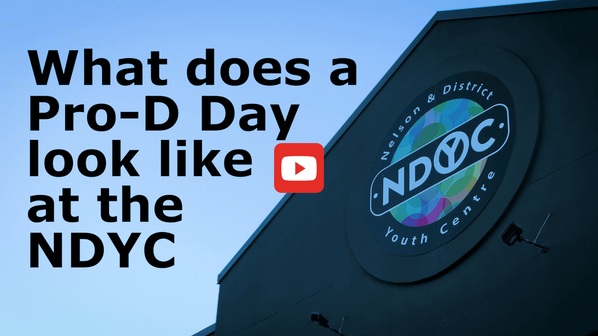 Pro D Day Camp Video