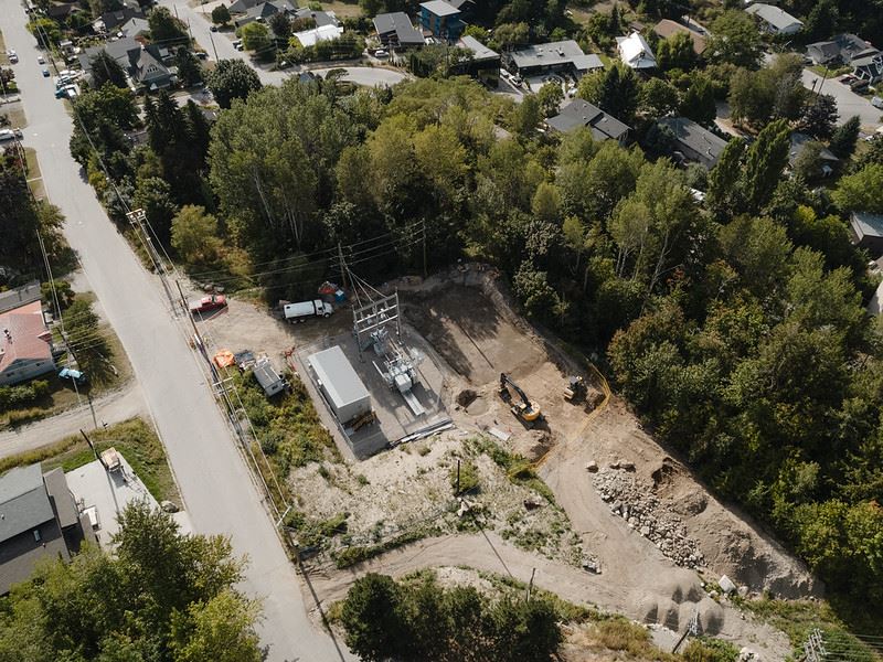 Mill Street Substation Under Construction