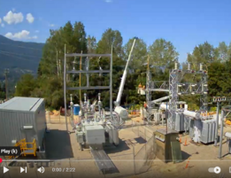 Mill Street Substation Construction Time Lapse Video
