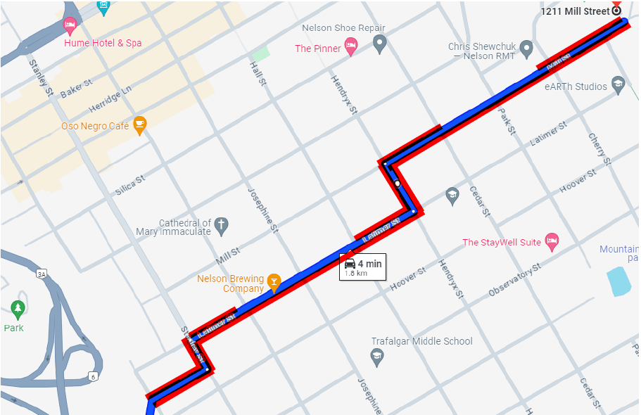 No Parking Zone for May 7th and 8th E-House Delivery