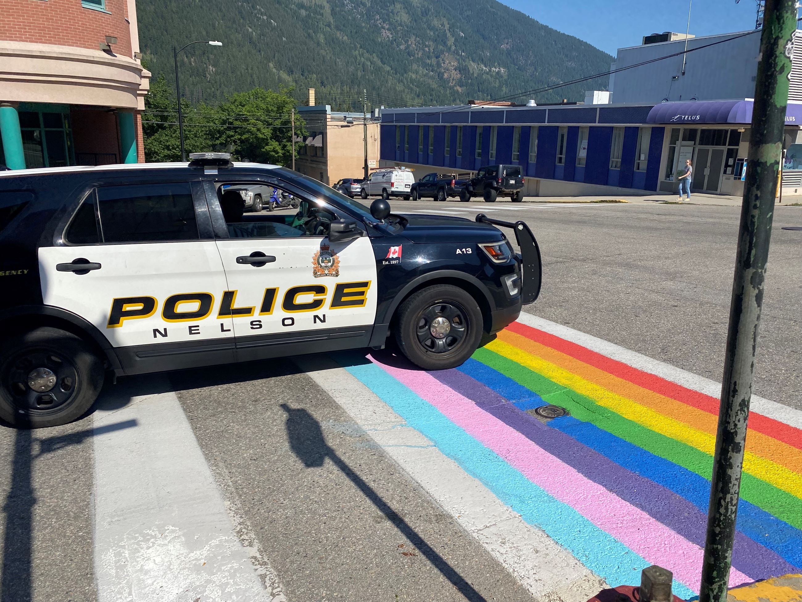 Pride sidewalk